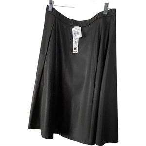 Clay & Willow USA Charcoal Grey 1/4 Zip 2 Slit Pockets Women Skirt Size 6x23 New